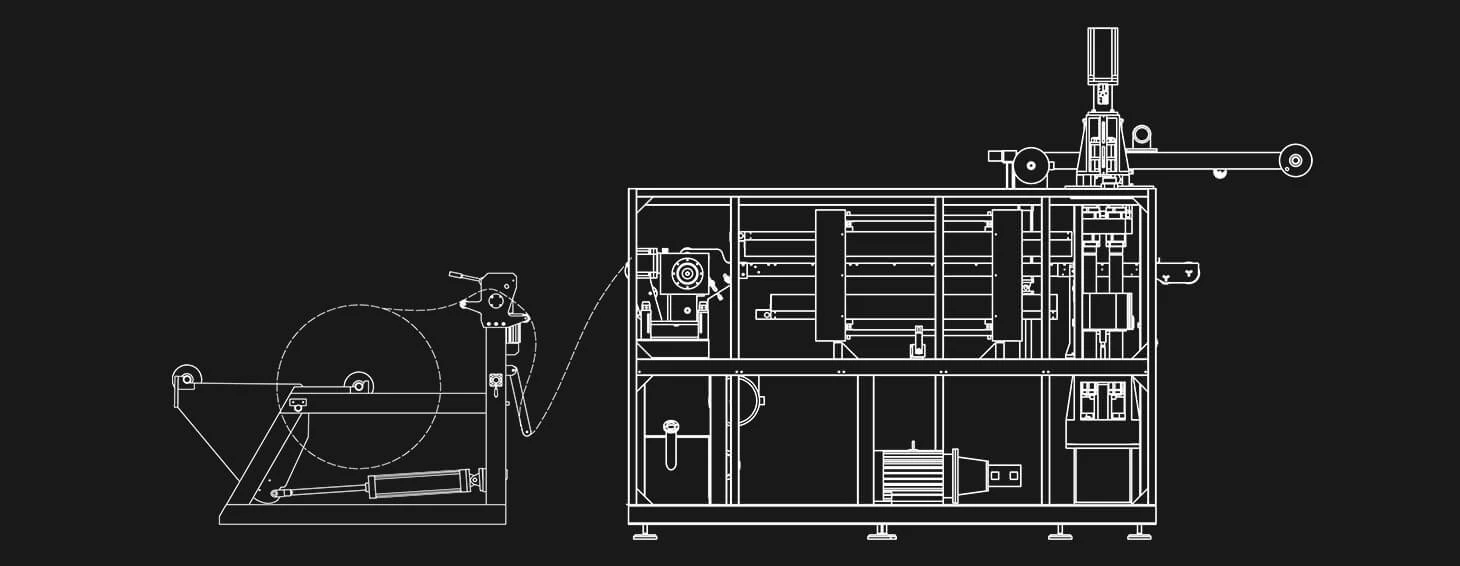 Plastic Cup Thermoforming Machine