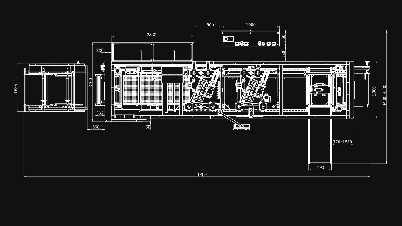 Three-station Plastic Thermoforming Machine