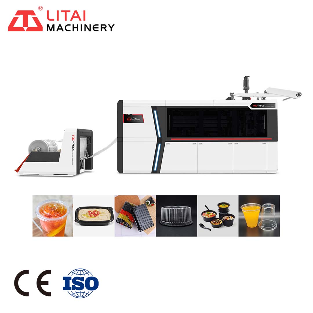 Plastic Cup Thermoforming Machine TQC-750S Product Introduction