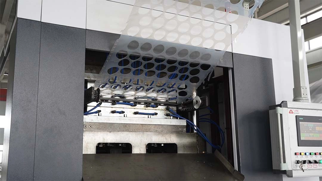 Plastic Cup Thermoforming Machine TQC-750S Product Introduction