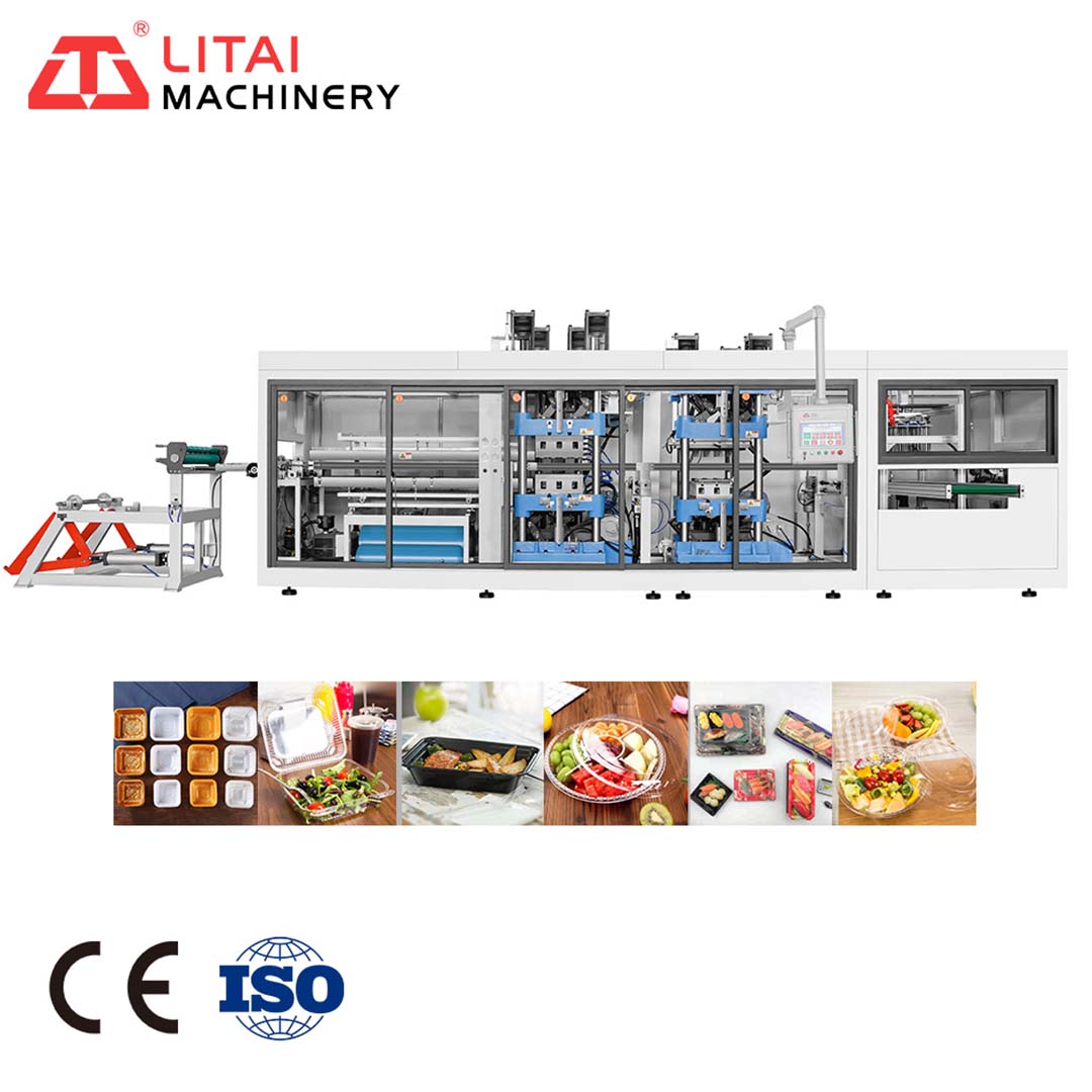 Three-station plastic thermoforming machine 700A product introduction
